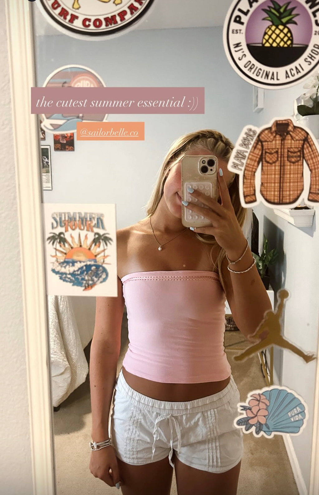 Coastal Bloom Tube Top | Starfish